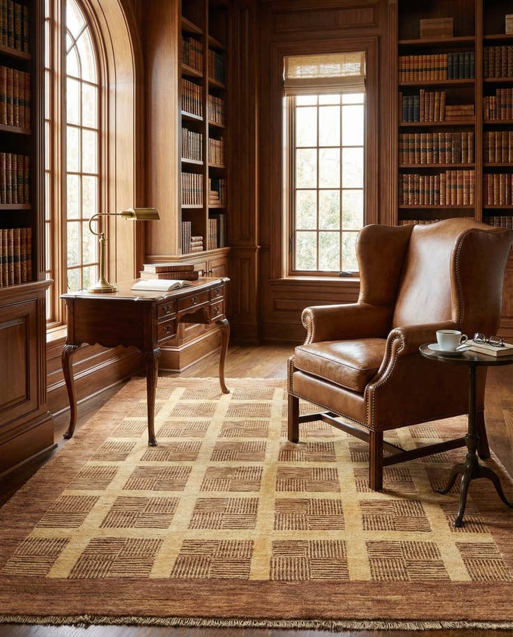 Detail image of 5' x 6' 4 Juma Wool Rug