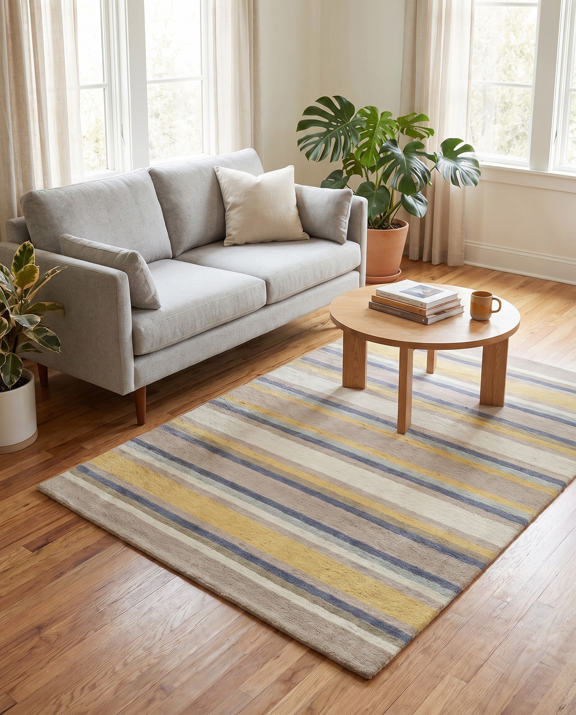 4' x 5' 6 Luna Wool Rug