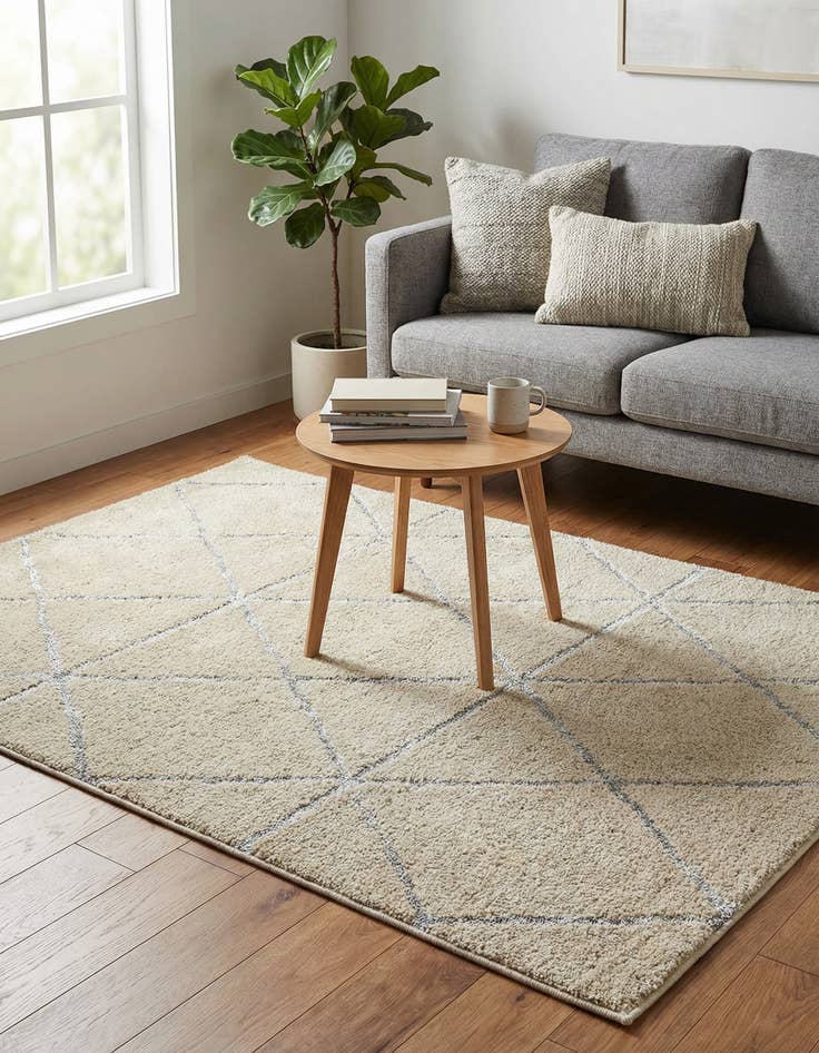 Detail image of 4' x 6' Vogue Geo Rug