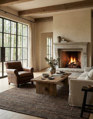 5' 7 x 8' 3 Juma Wool Rug