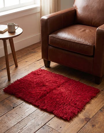 2' 2 x 2' 9 Hand Knotted Moroccan Wool Rug