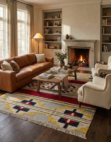8' 4 x 10' 1 Hand Knotted Darya Wool Rug