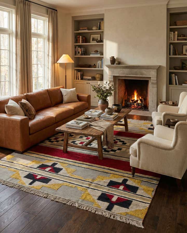 8' 4 x 10' 1 Hand Knotted Darya Wool Rug