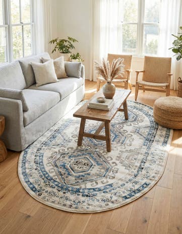 5' 3 x 8' Charlotte Oval Rug