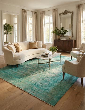 8' 7 x 10' 8 Vintage Royal Wool Rug