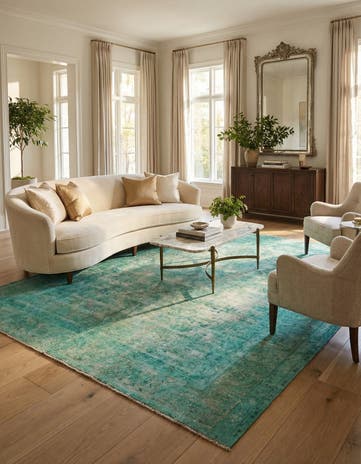 8' 7 x 10' 8 Vintage Royal Wool Rug