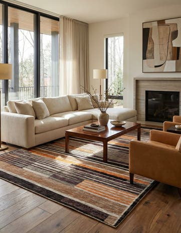 8' 2 x 9' 10 Hand Knotted Darya Wool Rug