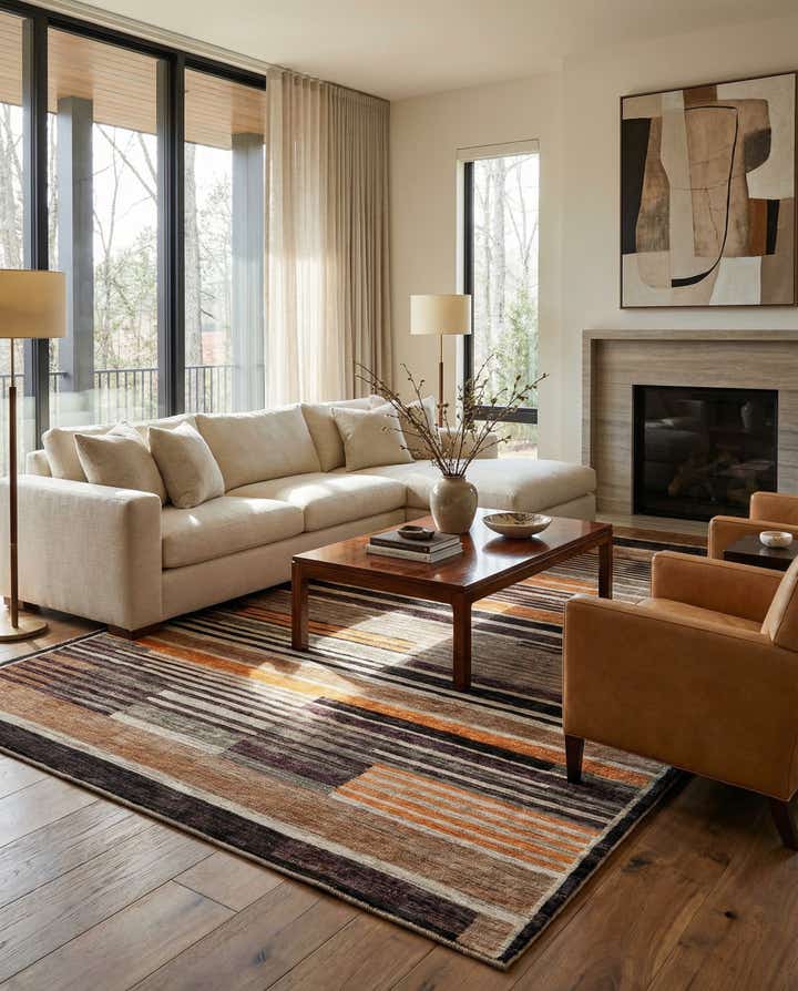 8' 2 x 9' 10 Hand Knotted Darya Wool Rug