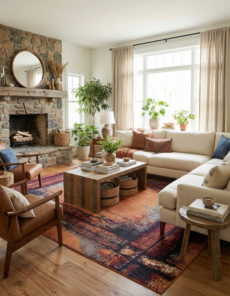 Detail image of 9' x 12' 2 Washable Casablanca Rug