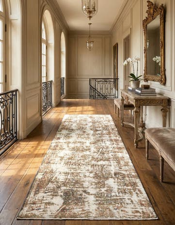 4' 11 x 10' Vintage Royal Runner Rug