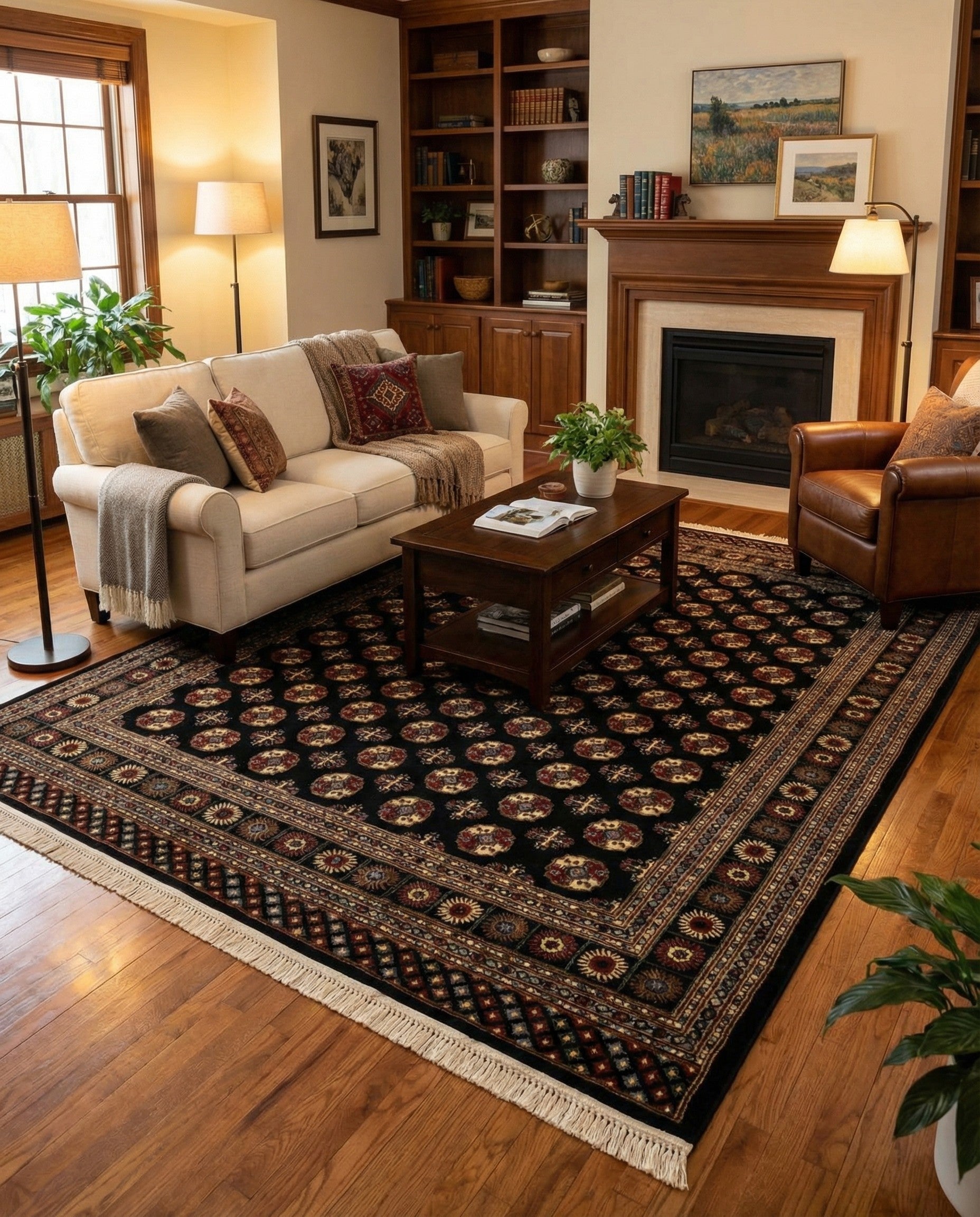 7' 10 x 10' Bokhara Rug