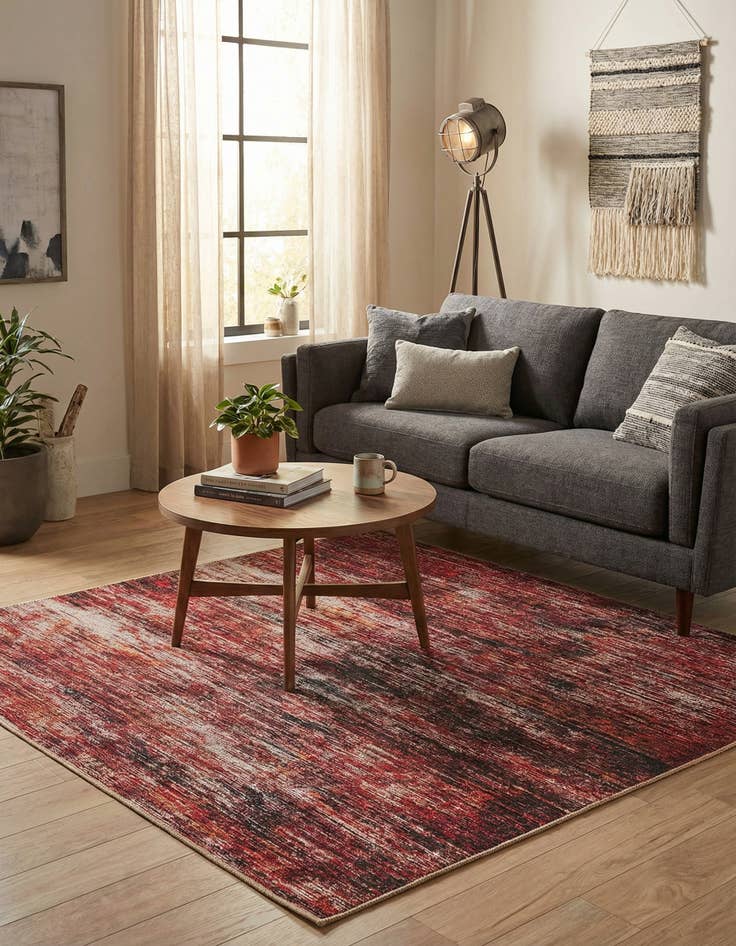 Detail image of 5' x 5' Asha Square Rug