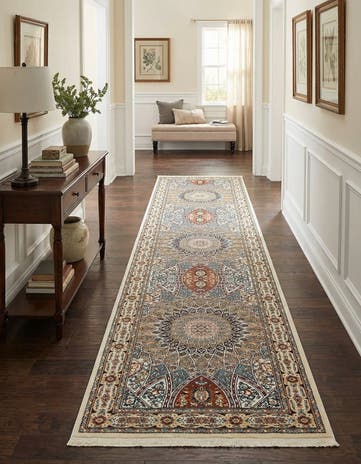 3' x 13' Nain Design Runner Rug