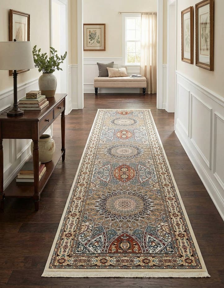 3' x 13' Nain Design Runner Rug