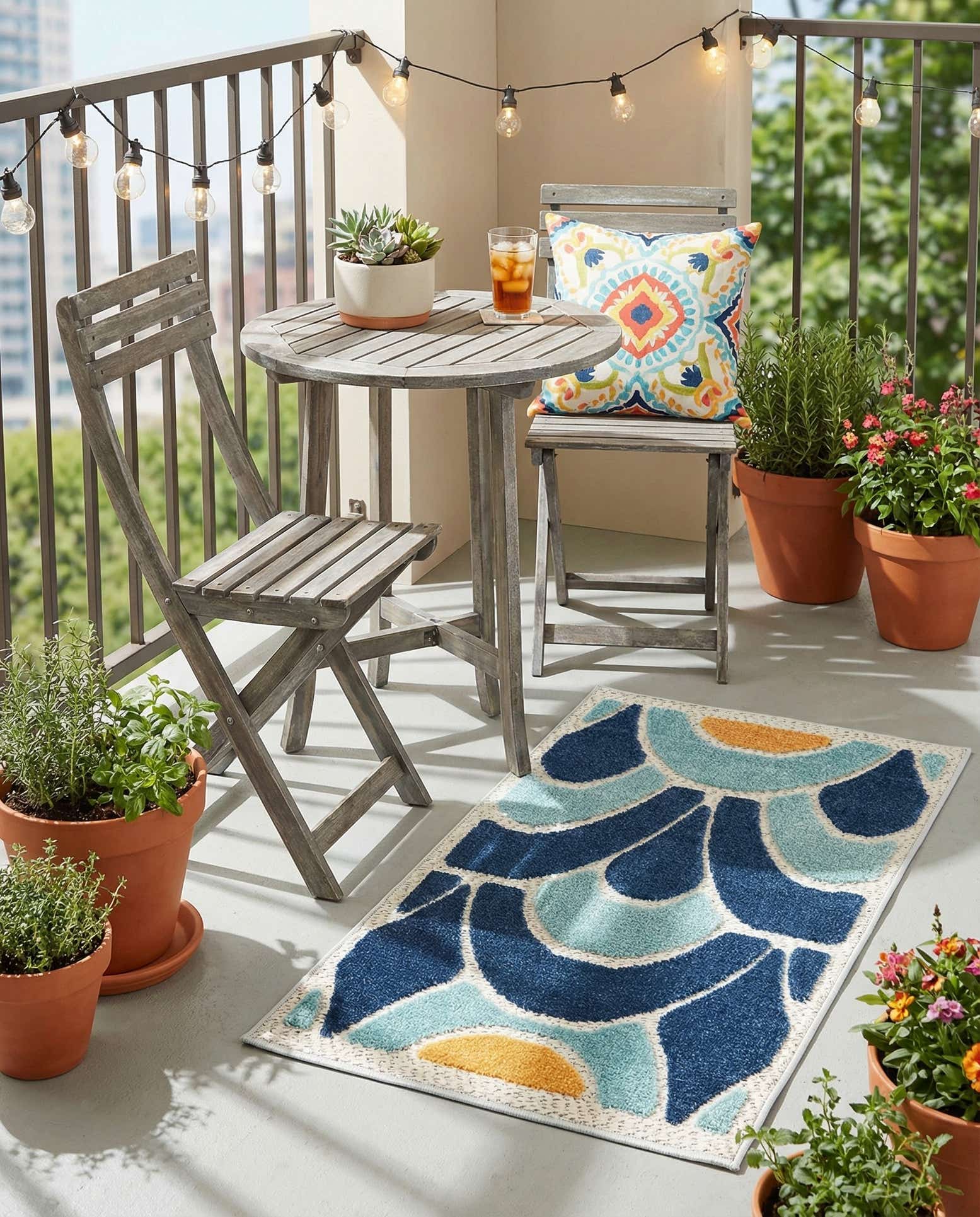 2' x 3' Easy-Clean Belize Indoor / Outdoor Rug