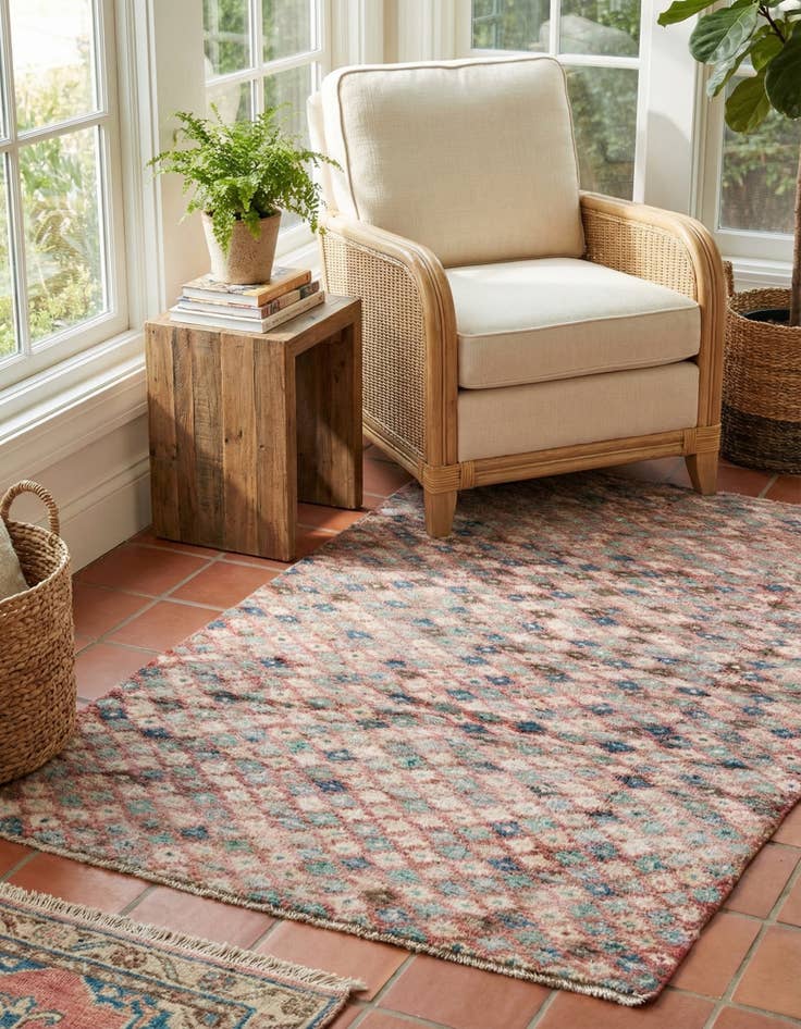 Detail image of 3' 4 x 5' 10  Hand Knotted Balouch Wool Rug