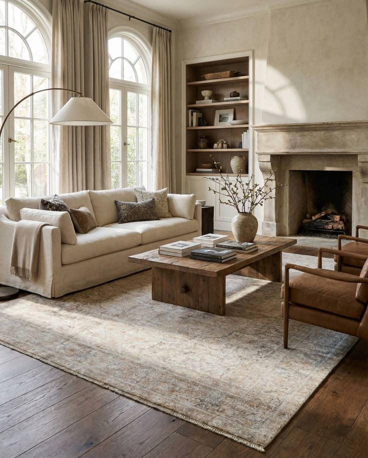 Detail image of 9' 7 x 12' 4 Hand Knotted Ultra Vintage Persian Wool Rug