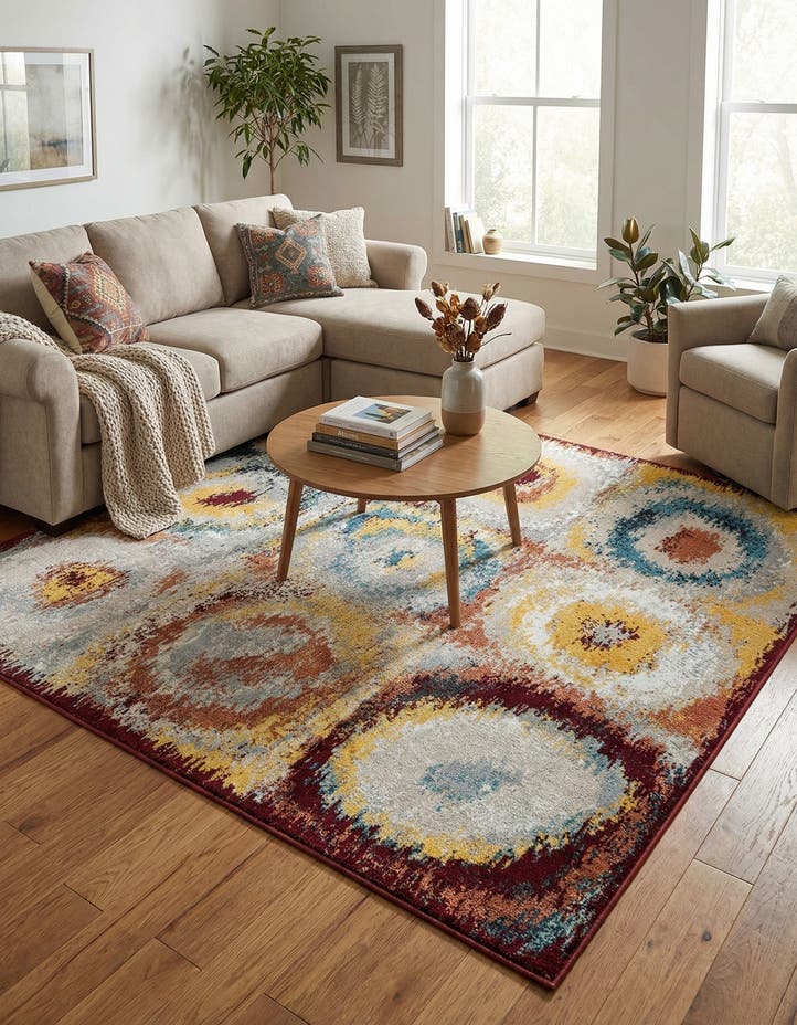 7' 10 x 7' 10 Kamala Washable Square ...