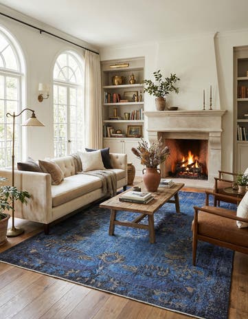5' 10 x 9' 9 Ultra Vintage Wool Rug