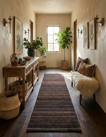 2' 7 x 12' Juma Runner Rug