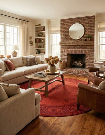 12' 2 x 12' 2 Miranda Round Rug