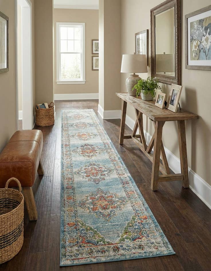 Detail image of  2' 7 x 16' 5 Isabella Runner Rug