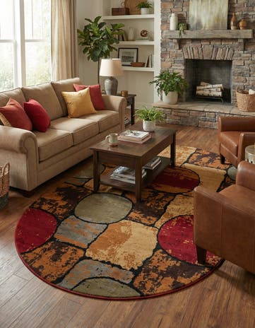 Cafe Oval Rug