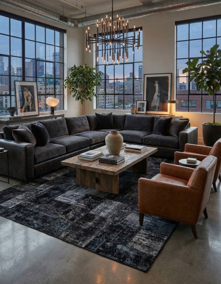 Detail image of 8' x 10' 1  Hand Knotted Ultra Vintage Persian Wool Rug