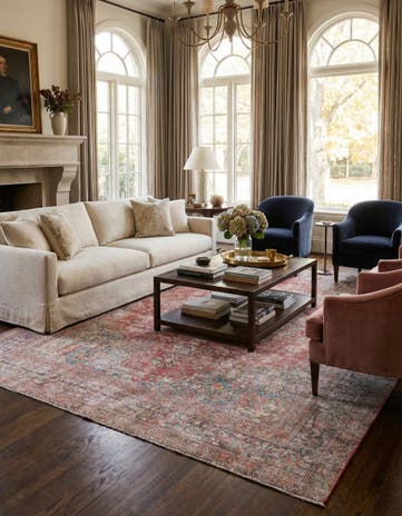 9' 5 x 12' 8 Hand Knotted Ultra Vintage Persian Wool Rug