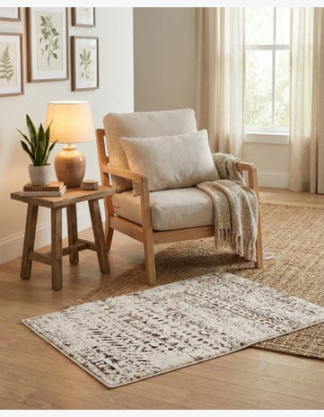 Chocolate Brown Hermitage Rug