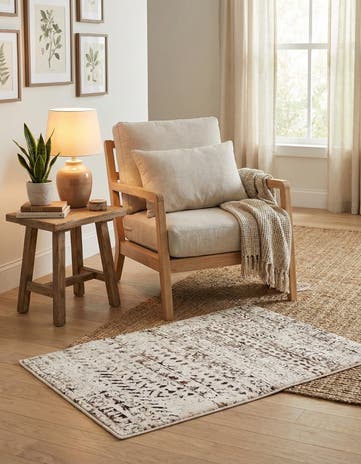 Chocolate Brown Hermitage Rug