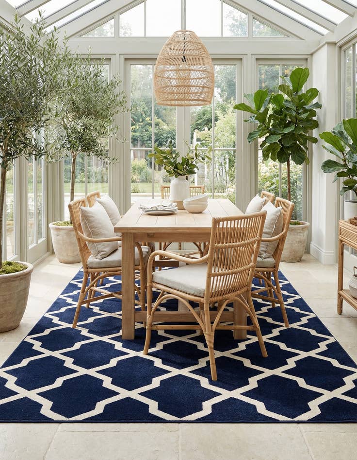 Detail image of 8' 2 x 14' 2 Trellis Rug