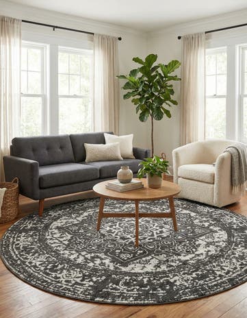 7' 10 x 7' 10 Arlington Round Rug
