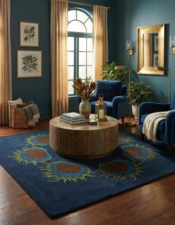 7' 5 x 7' 6 Luna Square Rug