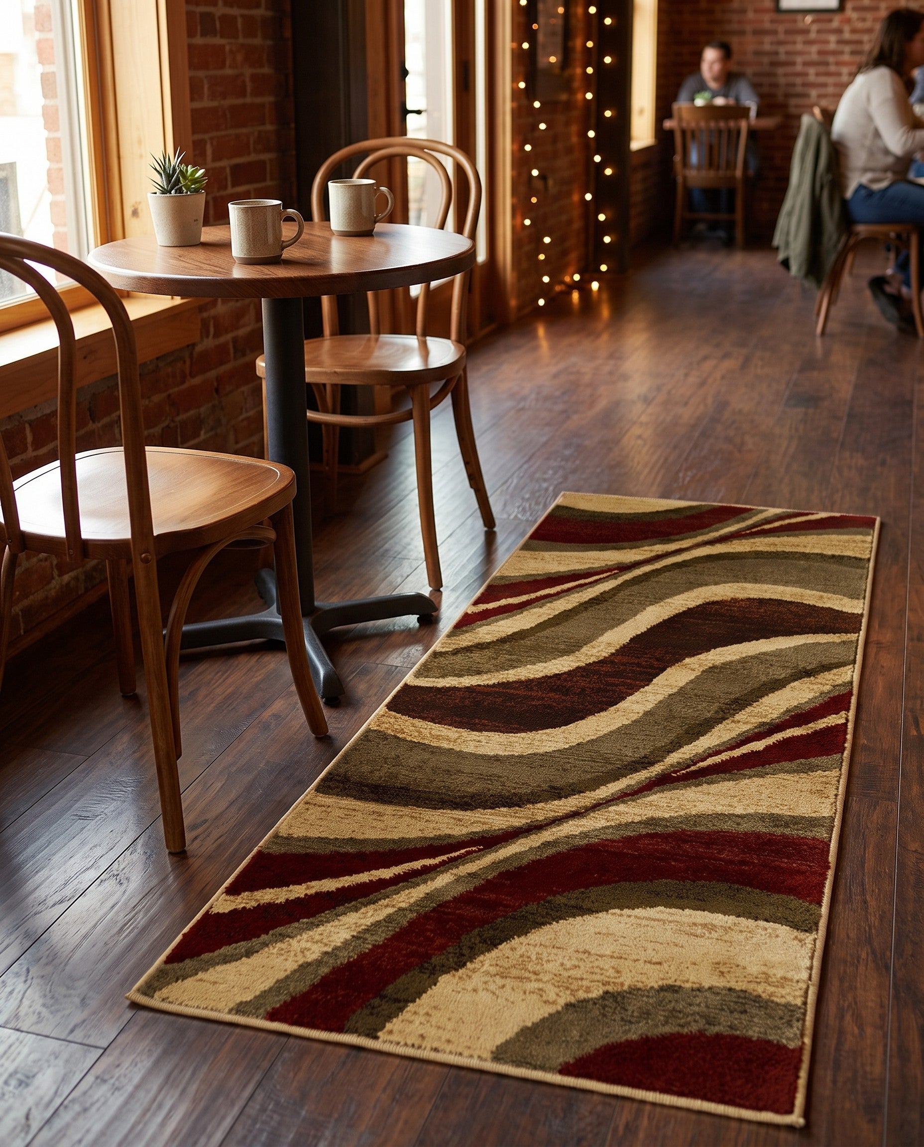 2' x 5' Coffee Shop Runner Rug