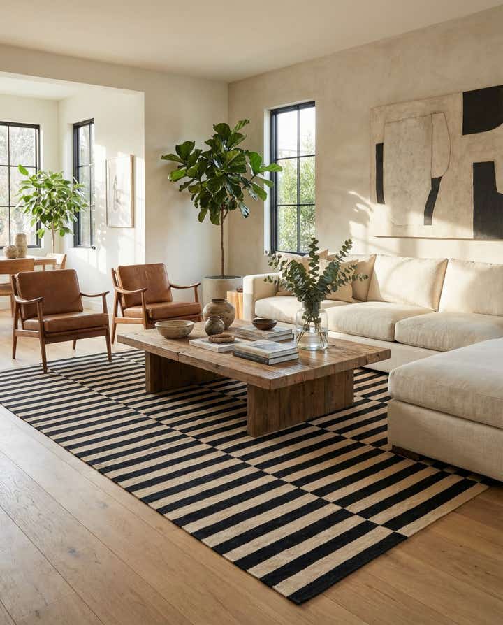 8' 5 x 11' 2 Hand Woven Kilim Modern Wool Rug