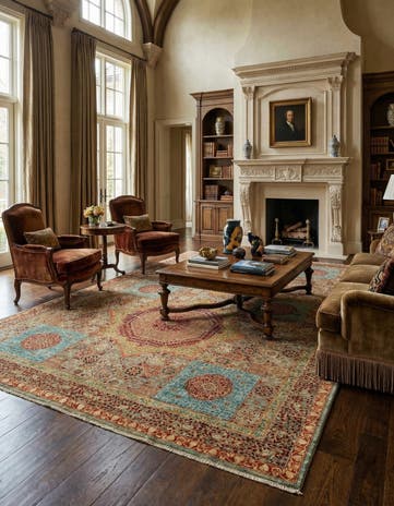 8' 2 x 11' 7 Amina Wool Rug