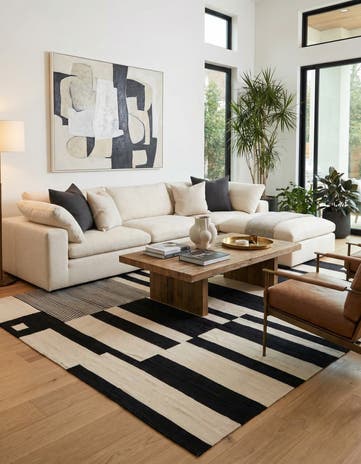8' 5 x 11' 2 Hand Woven Kilim Modern Wool Rug