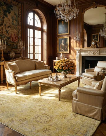 8' 6 x 12' 3 Hand Knotted Kundan Rug