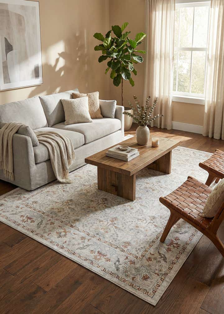 8' 4 x 12' Washable Timeless Rug