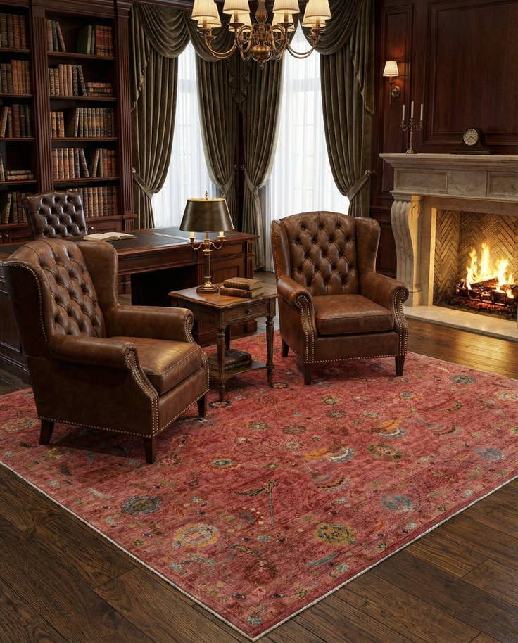 Detail image of 8' 2 x 9' 9 Hand Knotted Ariana Rug