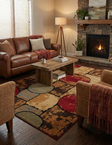 5' 3 x 8' Cafe Rug
