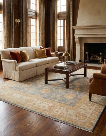 8' 4 x 9' 9 Kaizar Wool Rug