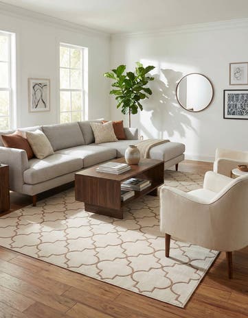 Jill Zarin White Uptown Lincoln Center Rug