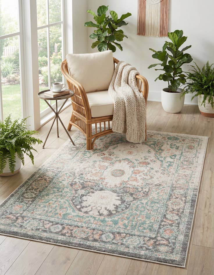 Detail image of 4' x 6' Madeline Vintage Rug