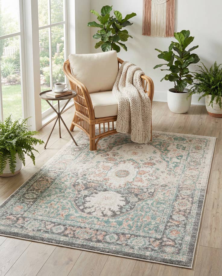 Detail image of 4' x 6' Madeline Vintage Rug