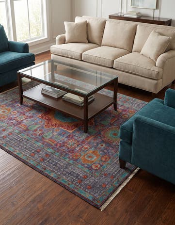 5' x 6' 5 Hand Knotted Mamluk Ziegler Rug