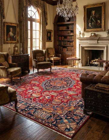 9' 8 x 12' 6 Kashmar Wool Rug