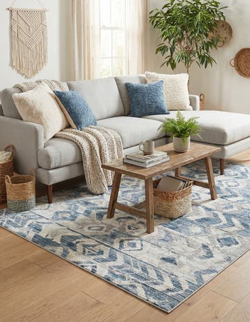 Blue Caspian Rug