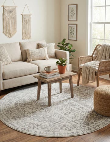 5' x 5' Oxford Round Rug